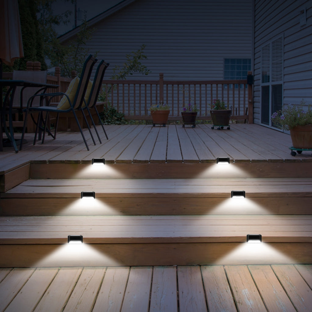4 Pack Solar Powered Step Lights