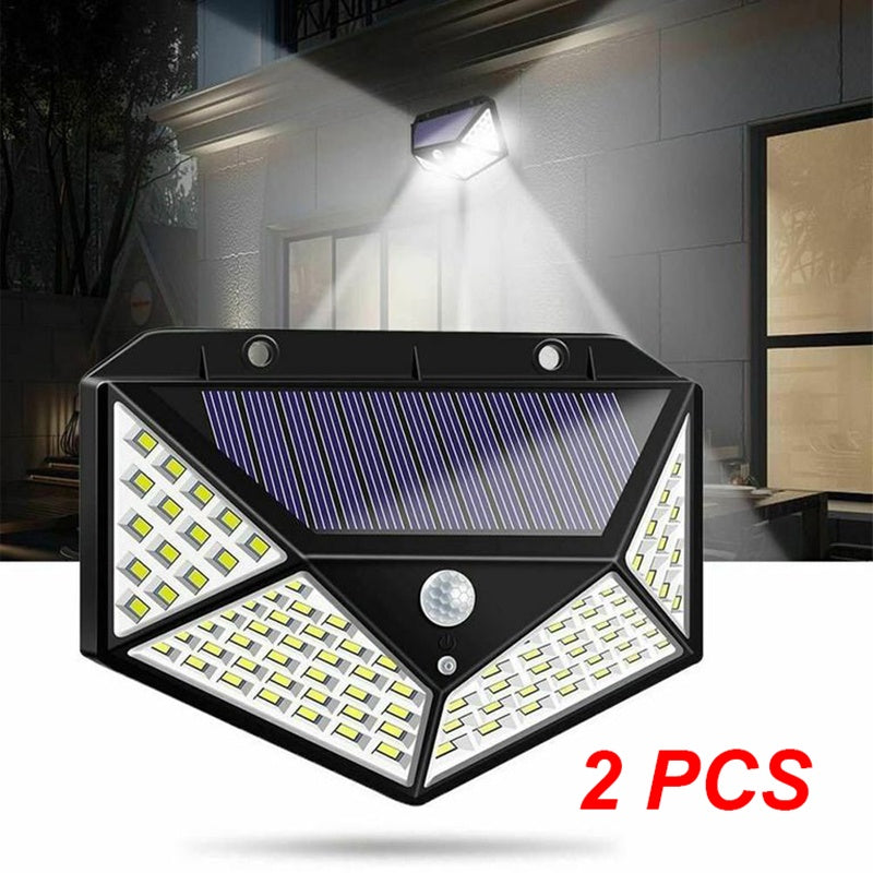2 Pack Solar Powered Flood Lights
